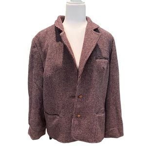 Beau Brem Wool Blazer Jacket Size Medium